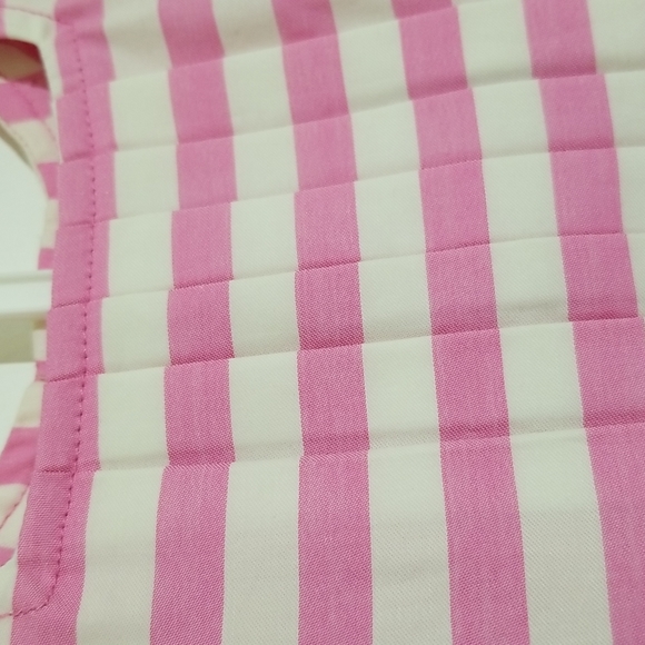 NWT Carter's Little Collection Pink Striped Dress - Picture 3 of 9
